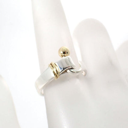 Tiffany & Co 925/750 Hook & Eye Ring — view 7