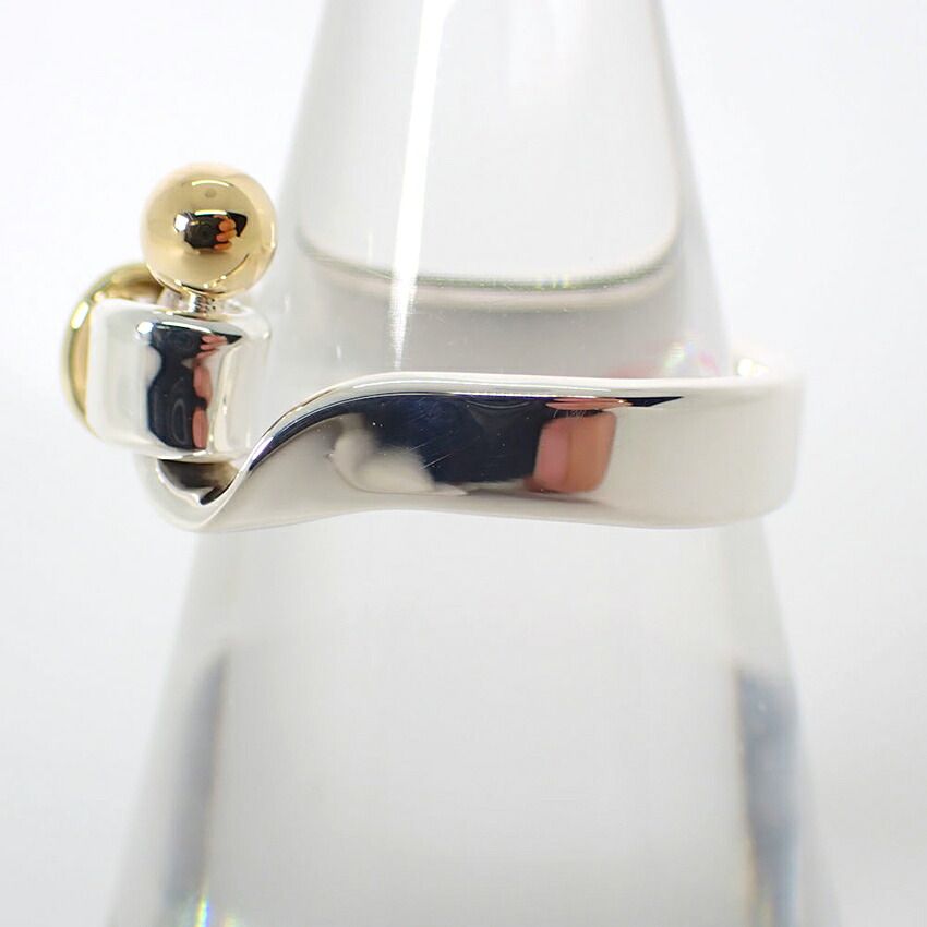 Tiffany & Co 925/750 Hook & Eye Ring — view 3