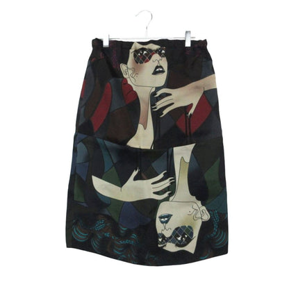 Miu Miu Skirt Archive Liselotte Watkins Art Piece Multicolor