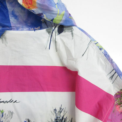 Louis Vuitton by Virgil Abloh Hoodie Anorak Cotton Poplin Floral Flower Top — view 6