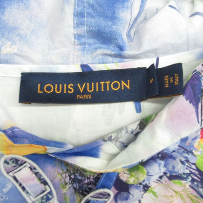 Louis Vuitton by Virgil Abloh Hoodie Anorak Cotton Poplin Floral Flower Top — view 3