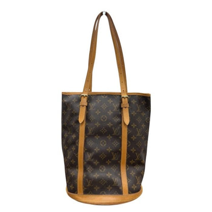 Louis Vuitton Monogram Brown Gold Leather Shoulder Bag — view 2