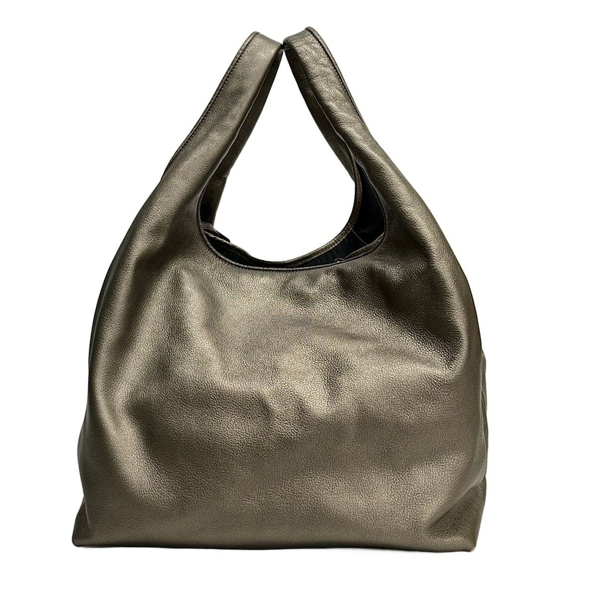 Loewe Tote Bag Karie Gray Beige Leather — view 3