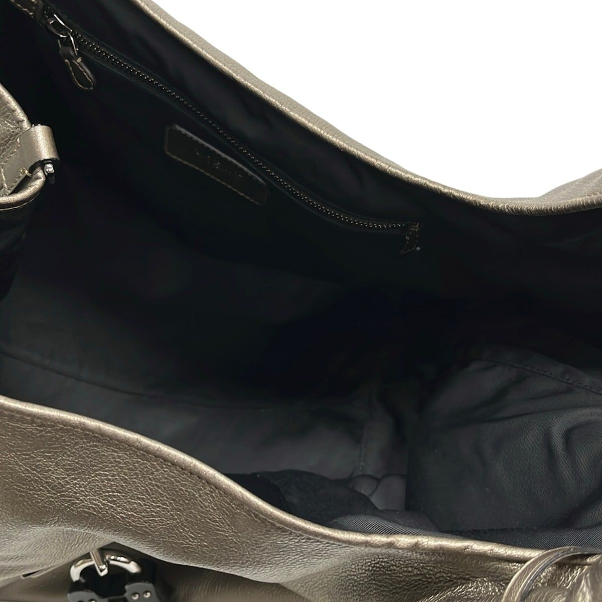 Loewe Tote Bag Karie Gray Beige Leather — view 6