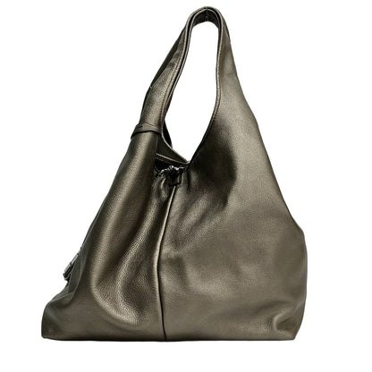Loewe Tote Bag Karie Gray Beige Leather — view 2