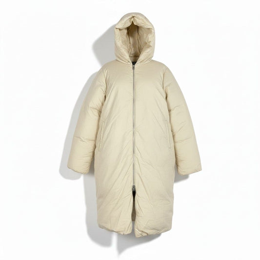 Celine Phoebe Philo Era Down Mod Coat 2-Way Ivory 38