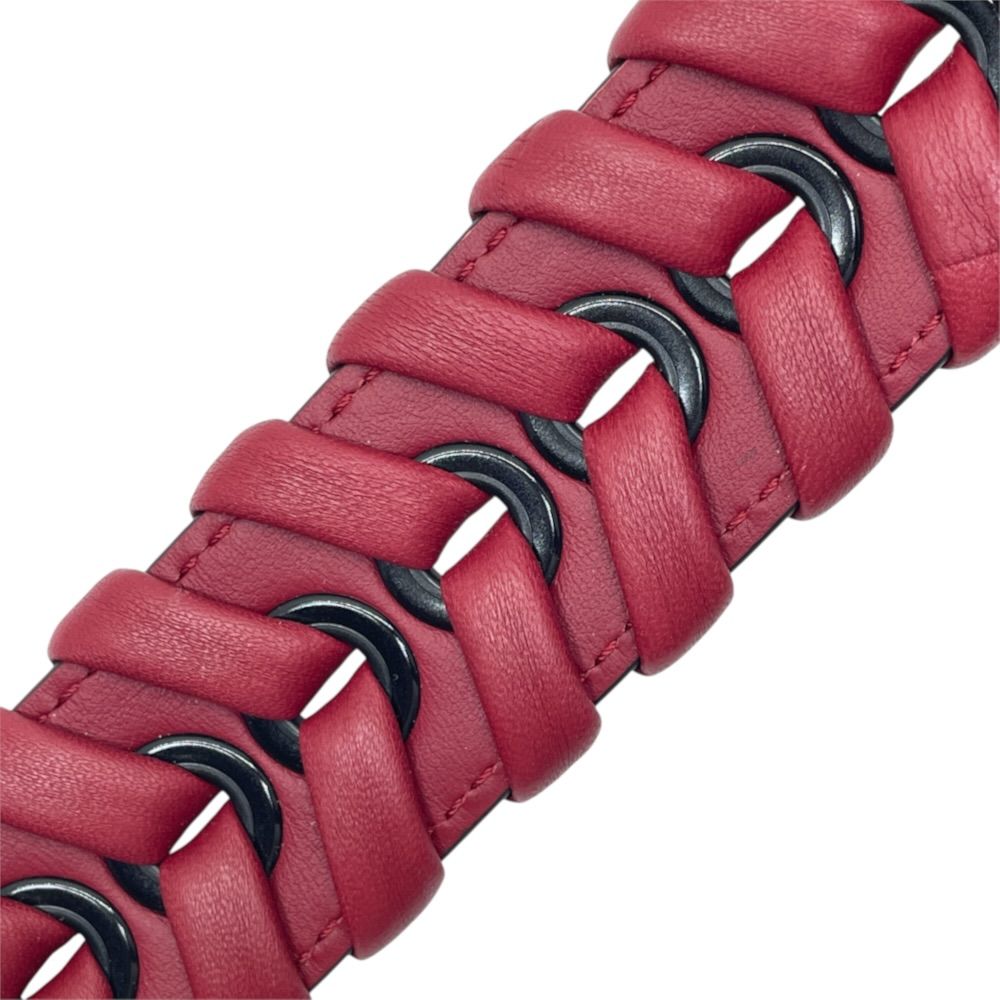 Fendi Strap You Shoulder Leather Metal Red Lightweight Cross — view 7