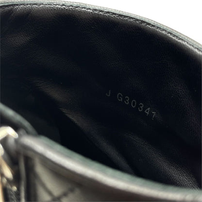 Chanel Short Boots CC Logo Quilted Lambskin Black Shoes Casual — view 7