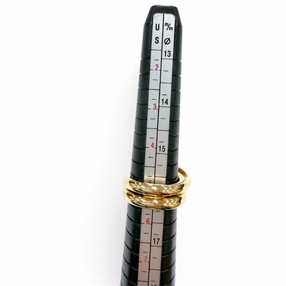 Bottega Veneta Bandeau Frills Ring Gold JP — view 7