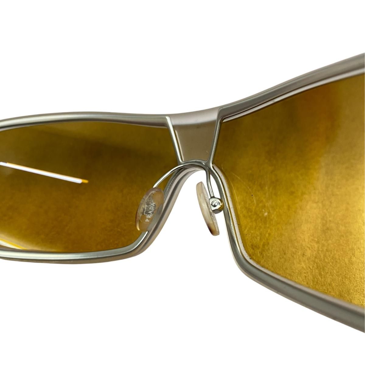 Prada Sunglasses Brown Yellow Eyewear — view 5
