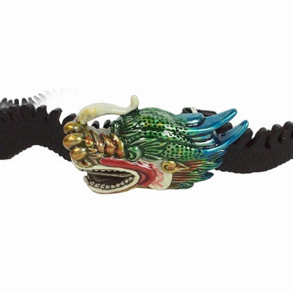 Gucci Michele Era Dragon Buckle Leather Belt 90 36 Black — view 4