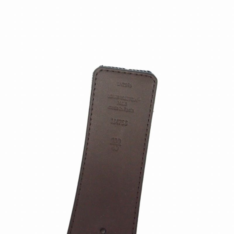 Louis Vuitton Belt LV Monogram Denim 40 Blue — view 4