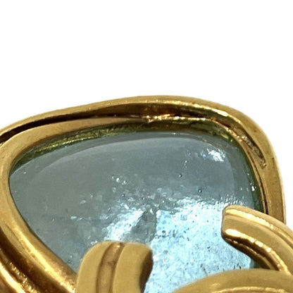 Chanel CC Logo Clover Color Stone 96P Brooch — view 8