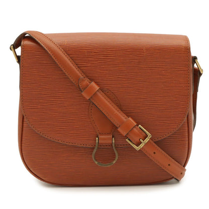 Louis Vuitton Epi Saint-cloud Shoulder Bag Crossbody Leather Kenya Brown Gold