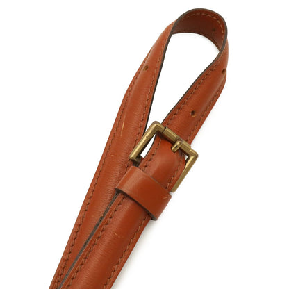 Louis Vuitton Epi Saint-cloud Shoulder Bag Crossbody Leather Kenya Brown Gold — view 4