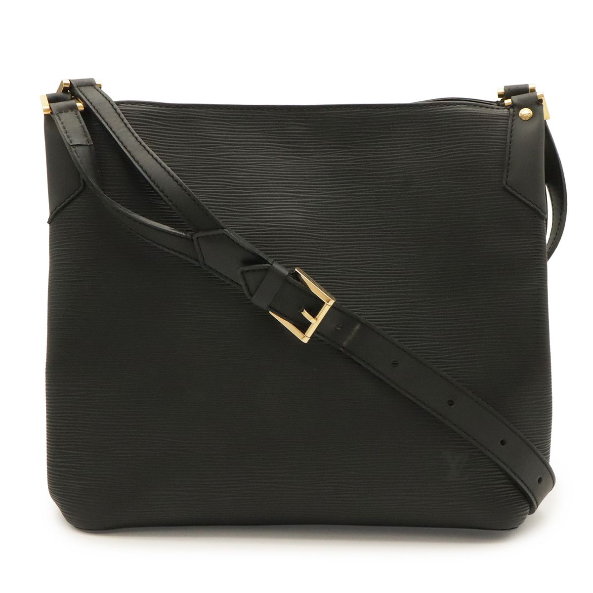 Louis Vuitton Epi Mandala MM Shoulder Bag Noir Black