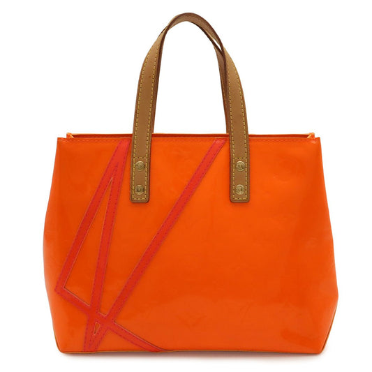 Louis Vuitton Monogram Vernis Fluo Reade PM Handbag Mini Tote Patent Leather