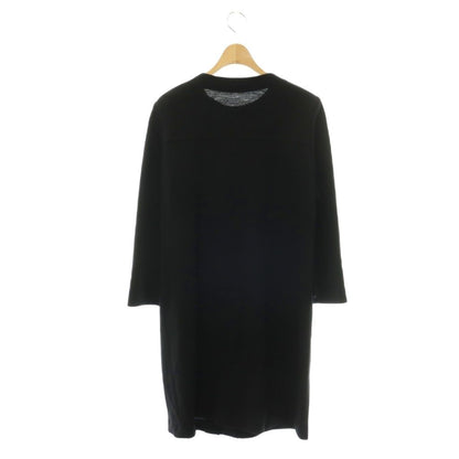 Saint Laurent Cardigan Long Sleeve Crew Neck Wool Black M — view 2
