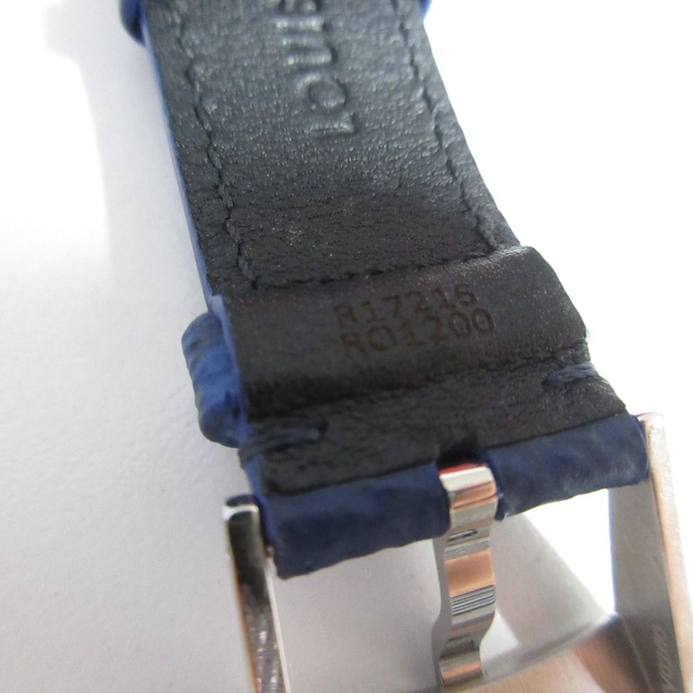 Louis Vuitton Tambour Monogram Strap M Blue Watch — view 5