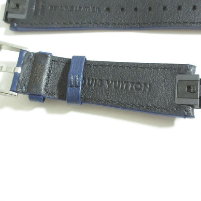 Louis Vuitton Tambour Monogram Strap M Blue Watch — view 4
