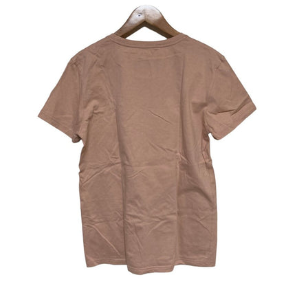 Moncler Logo Patch T-Shirt Pink Short Sleeve Spring Summer M — view 2