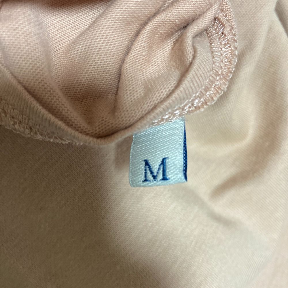 Moncler Logo Patch T-Shirt Pink Short Sleeve Spring Summer M — view 5