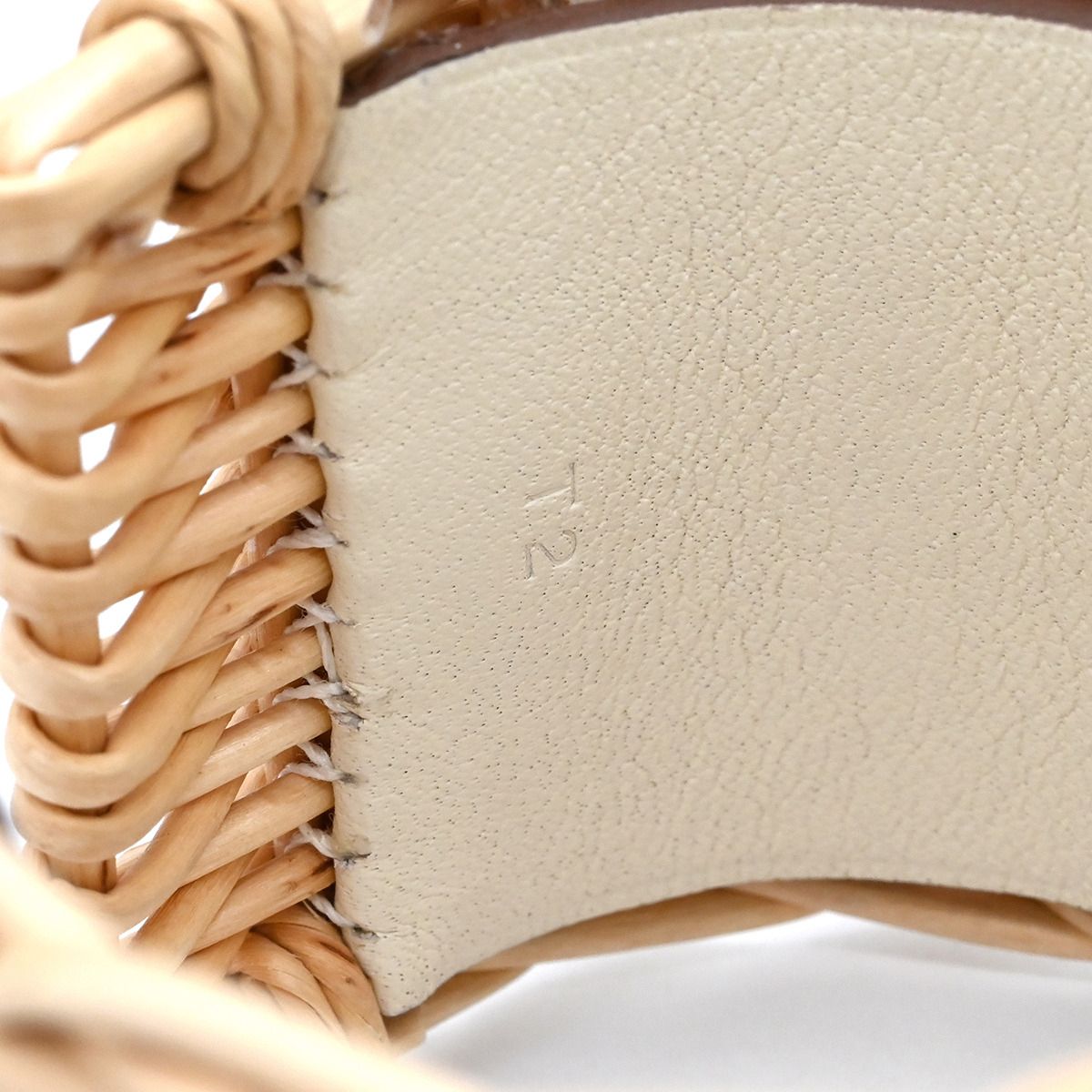 Hermes Bracelet Collier de Chien Medor Picnic Vaud Barenia Willow Wood Nata — view 4