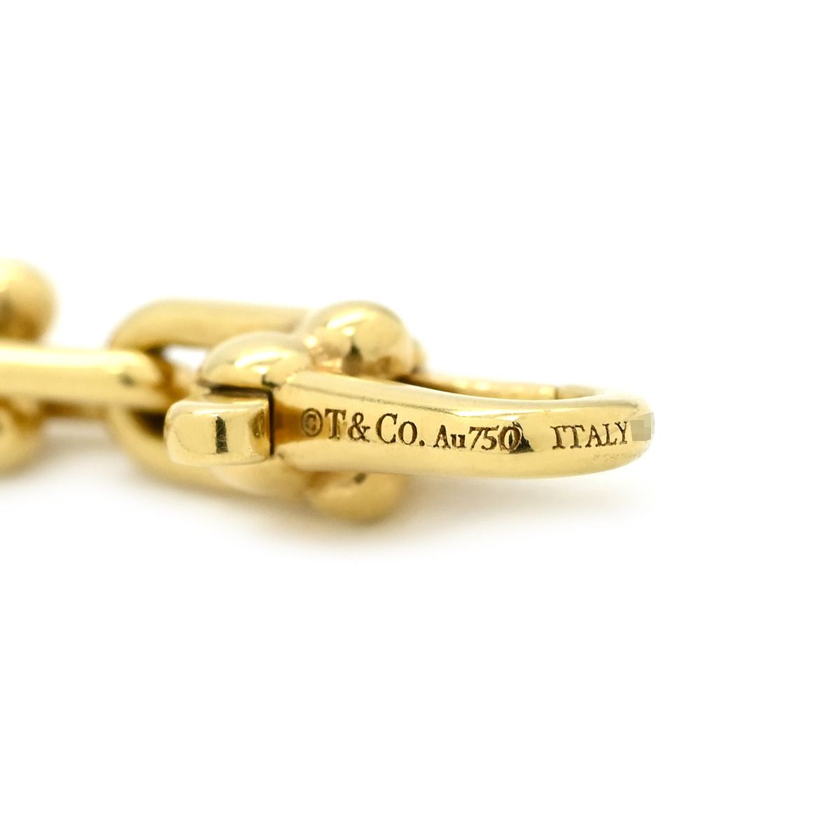 Tiffany & Co Bracelet HardWear Micro Link Large Yellow Gold T&Co YG Chain — view 6