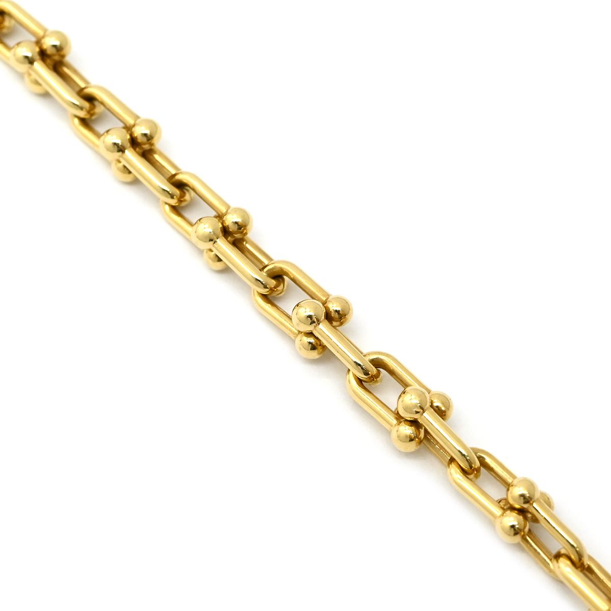 Tiffany & Co Bracelet HardWear Micro Link Large Yellow Gold T&Co YG Chain — view 4