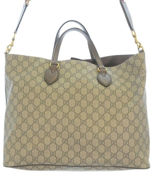 Gucci GG Supreme 2-Way Tote Bag Beige — view 2