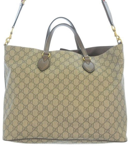 Gucci GG Supreme 2-Way Tote Bag Beige — view 2