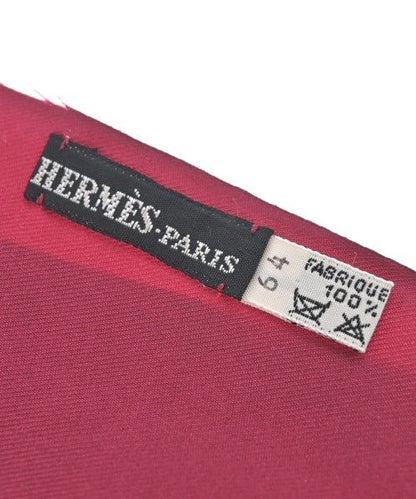 Hermes Shawl Scarf Red — view 3