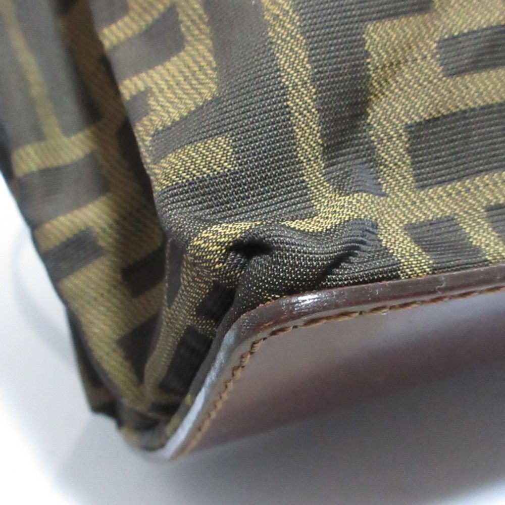 Fendi Zucca Canvas Tote Bag Brown — view 5