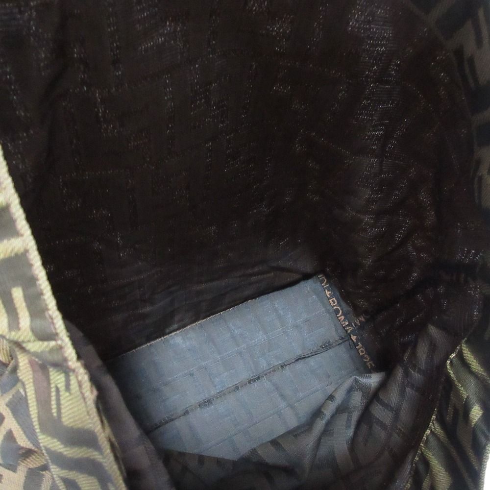 Fendi Zucca Canvas Tote Bag Brown — view 8