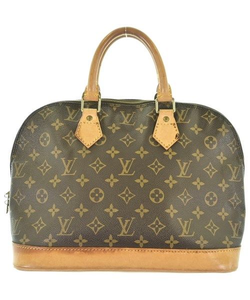 Louis Vuitton Monogram Alma PM Handbag Brown
