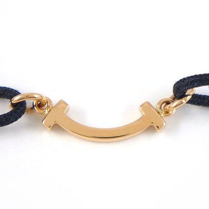 Tiffany & Co Bracelet T Smile Mini Black Code 18k Pink Gold — view 2