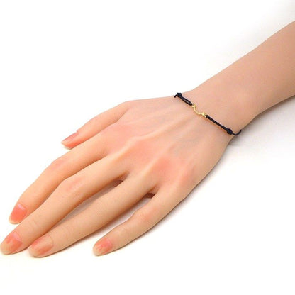 Tiffany & Co Bracelet T Smile Mini Black Code 18k Pink Gold — view 4