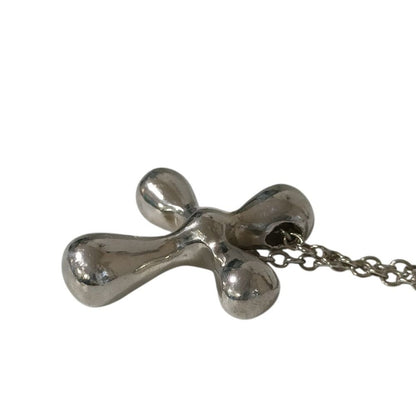 Tiffany & Co Small Cross Chain Pendant 925 Sterling Silver — view 3