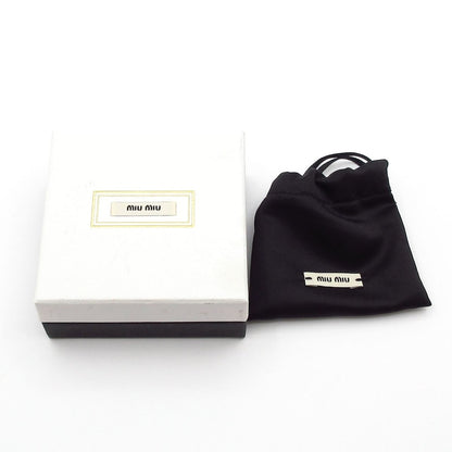 Miu Miu Earrings Gold White — view 6