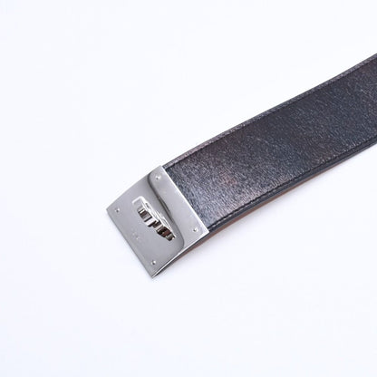 Hermes Kelly Dog Bracelet Black Silver — view 8