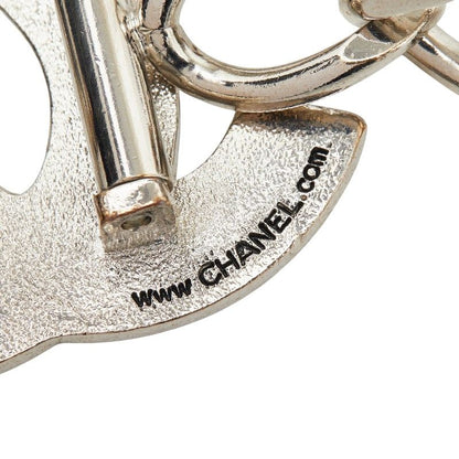 Chanel CC Logo Chain Belt National Flag 03A Silver Multicolor Metal — view 6