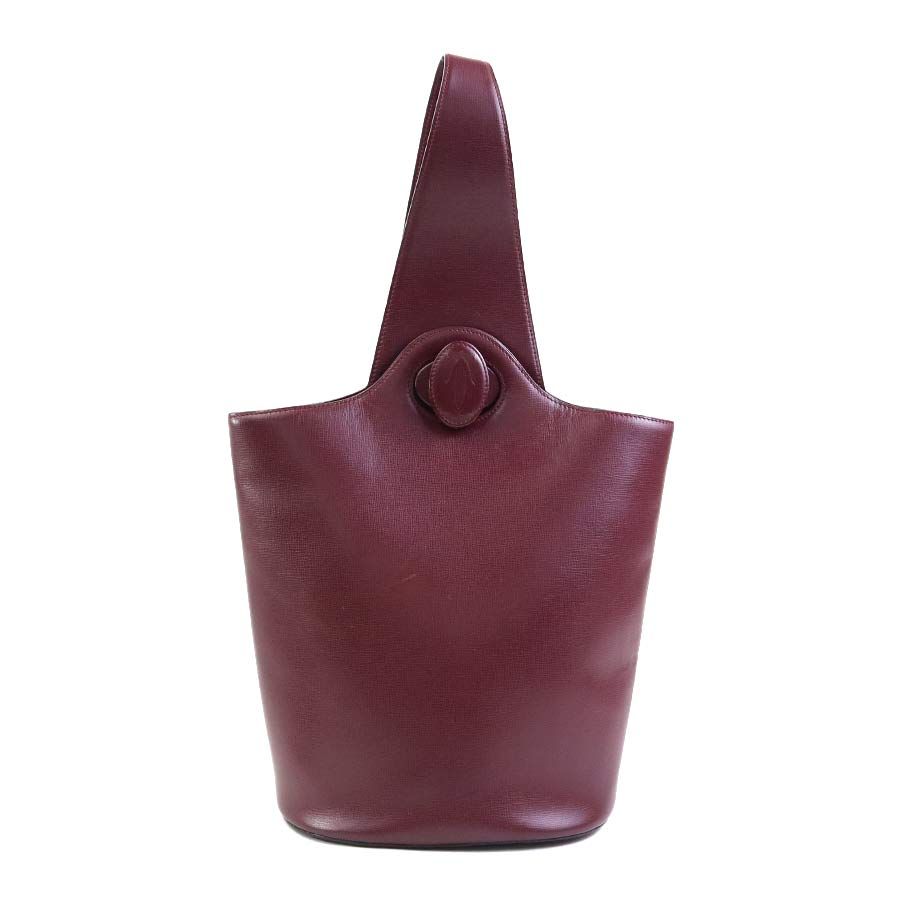 Cartier Shoulder Bag Burgundy