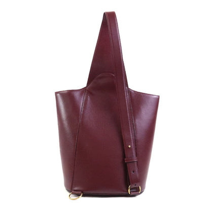 Cartier Shoulder Bag Burgundy — view 3