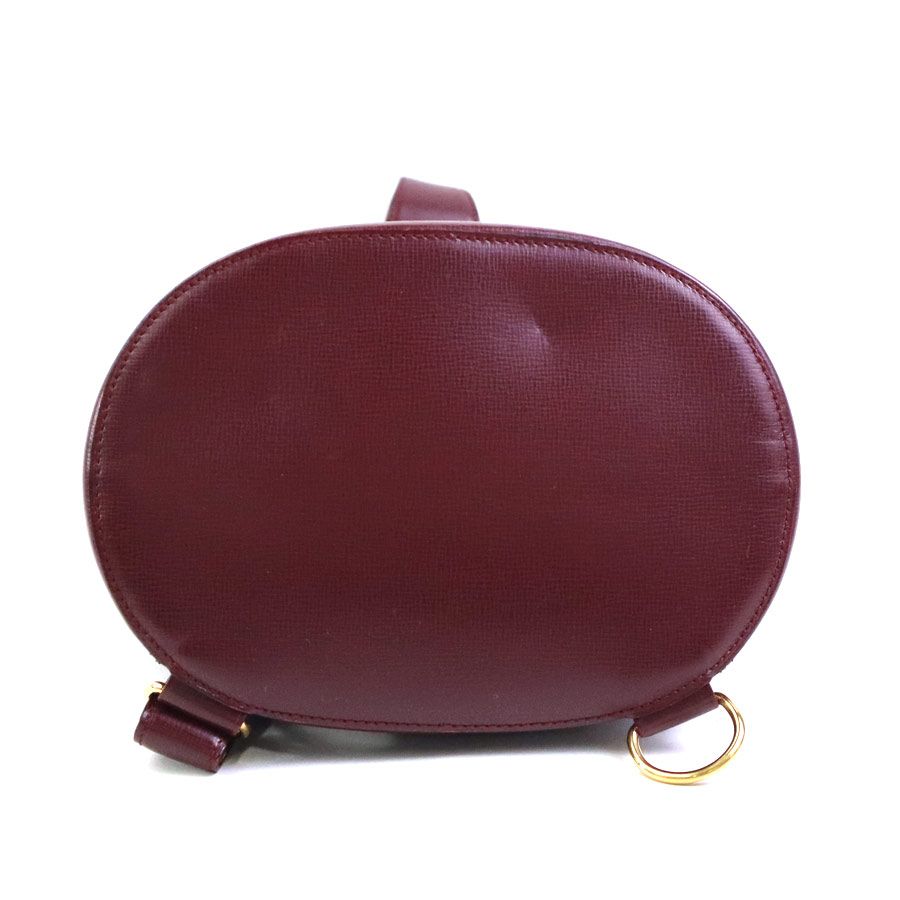 Cartier Shoulder Bag Burgundy — view 4