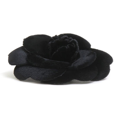 Chanel Brooch Camellia Black — view 3