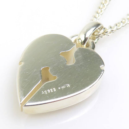 Gucci Necklace Heart Silver — view 4