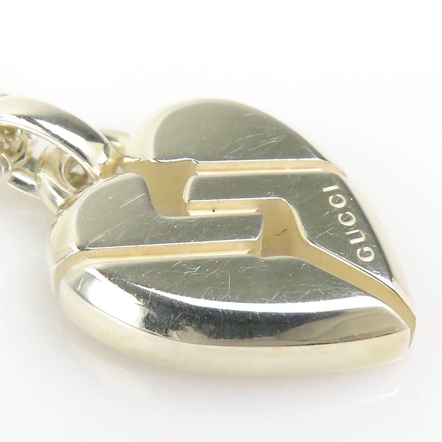 Gucci Necklace Heart Silver — view 5
