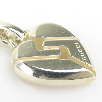 Gucci Necklace Heart Silver — view 5