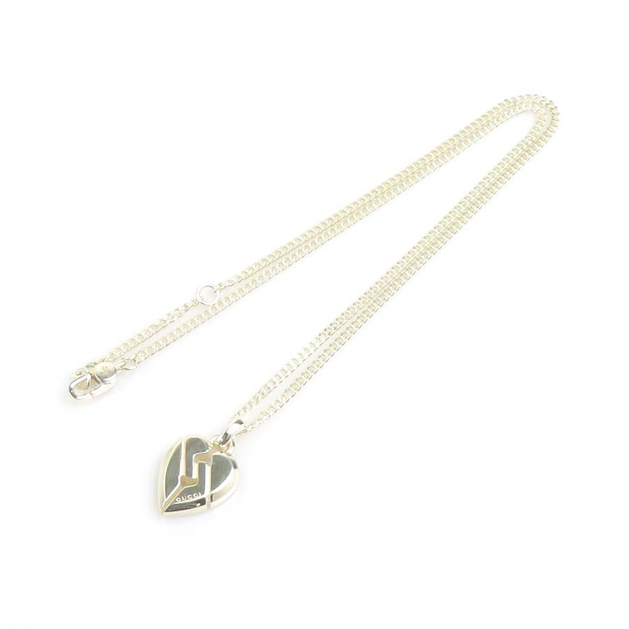 Gucci Necklace Heart Silver — view 8