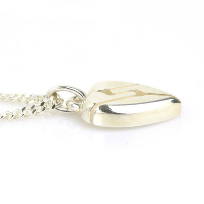 Gucci Necklace Heart Silver — view 2